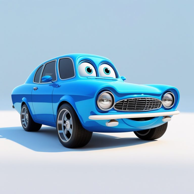 400+ Unique & Funny Blue Car Names in 2025