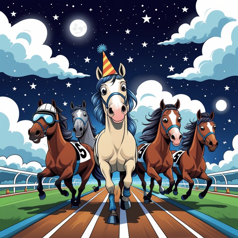 501+ Funny & Cool Names For Horses Race Nights
